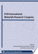 XVII International Materials Research Congress : selected, peer reviewed papers from the XVII International Materials Research Congress, symposium 11, fracture mechanics, Cancún, Quintana Roo, August 18-21 2008 México /