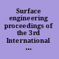 Surface engineering proceedings of the 3rd International Surface Engineering Congress, August 2-4, 2004, Orlando Airport Marriott, Orlando, Florida, USA /