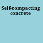 Self-compacting concrete