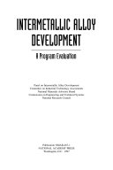 Intermetallic alloy development a program evaluation /