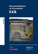 Recommendations on excavations : EAB /