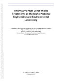 Alternative high-level waste treatments at the Idaho National Engineering and Environmental Laboratory