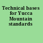 Technical bases for Yucca Mountain standards
