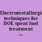 Electrometallurgical techniques for DOE spent fuel treatment status report on Argonne National Laboratory's R&D activity through spring 1997 /