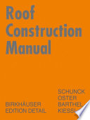 Roof construction manual : pitched roofs /