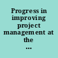 Progress in improving project management at the Department of Energy 2003 assessment /