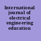 International journal of electrical engineering education