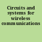 Circuits and systems for wireless communications