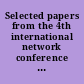 Selected papers from the 4th international network conference 2004 Plymouth UK