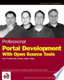 Professional portal development with open source tools : Java TM Portlet API, Lucene, James, Slide (Wrox Press)