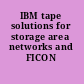 IBM tape solutions for storage area networks and FICON