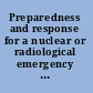 Preparedness and response for a nuclear or radiological emergency : general safety requirements /