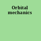 Orbital mechanics