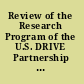 Review of the Research Program of the U.S. DRIVE Partnership : fourth report /