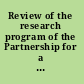 Review of the research program of the Partnership for a New Generation of Vehicles fourth report /