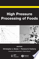 High pressure processing of foods