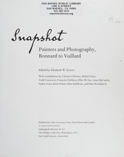 Snapshot : painters and photography, Bonnard to Vuillard /