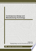 Contemporary design and manufacturing technology /