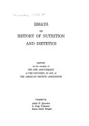 Essays on history of nutrition and dietetics /