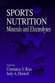 Sports nutrition : minerals and electrolytes /
