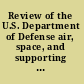 Review of the U.S. Department of Defense air, space, and supporting information systems science and technology program