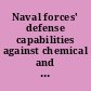 Naval forces' defense capabilities against chemical and biological warfare threats