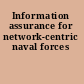 Information assurance for network-centric naval forces