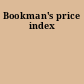 Bookman's price index