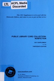Public library core collection. a selection guide to reference books and adult nonfiction /