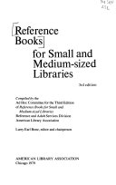 Reference books for small and medium-sized libraries /