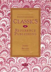 Distinguished classics of reference publishing /