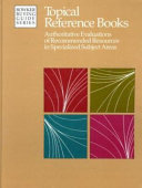 Topical reference books /