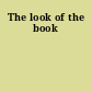 The look of the book