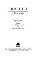 Eric Gill : a bibliography /