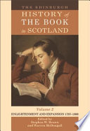 The Edinburgh history of the book in Scotland.