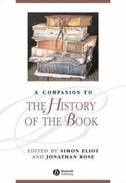 A companion to the history of the book /