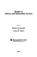 Reader in library and information services /