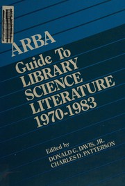 ARBA guide to library science literature, 1970-1983 /