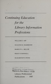 Continuing education for the library information professions /