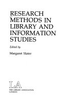 Research methods in library and information studies /