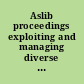 Aslib proceedings exploiting and managing diverse resources ; proceedings of the 1st National Conference of the United Kingdom Chapter of the International Society for Knowledge Organization (ISKO) /