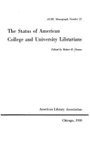 The status of American college and university librarians.