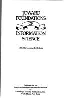 Toward foundations of information science /