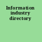Information industry directory