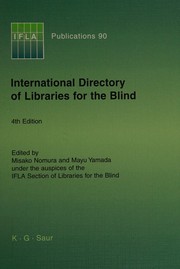 International directory of libraries for the blind.