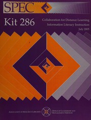 Collaboration for distance learning information literacy instruction : SPEC kit /