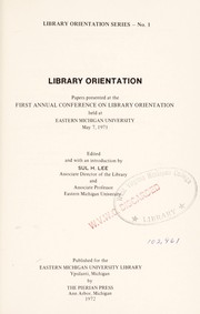 Library orientation; papers.