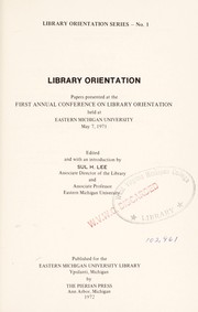 Library orientation ; papers /