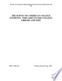 The survey of American college students.