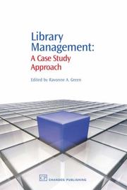 Library management : a case study approach /